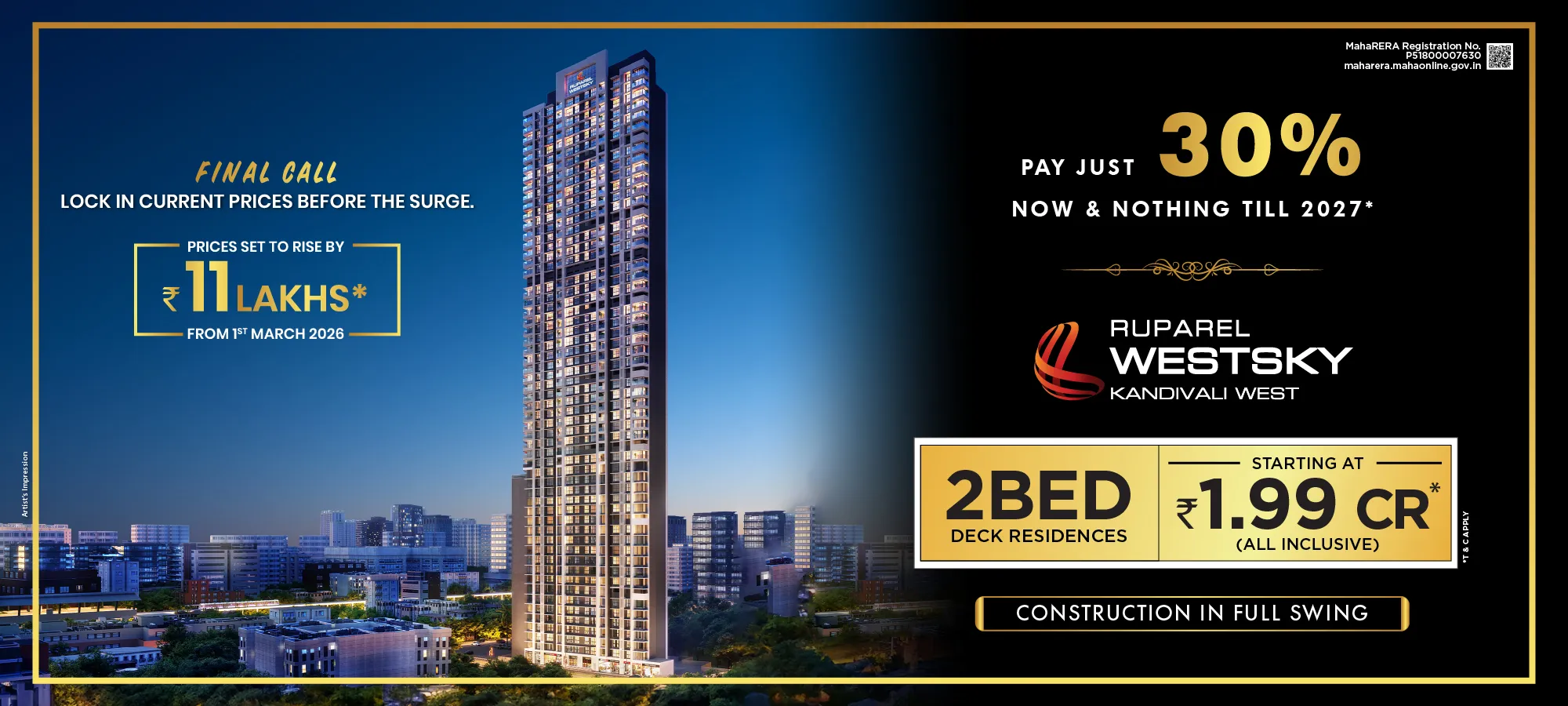 Ruparel Westsky - Kandivali West
