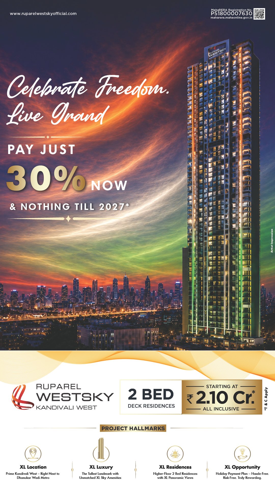 Ruparel Westsky - Kandivali West